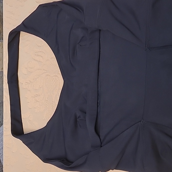 BLACK LANIKAR ACTIVEWEAR HALTER STRAPPY BACK COMPRESSION JUMPSUIT SIZE XS - Picture 4 of 5